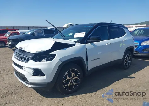 2025 Jeep Compass Limited 4X4 из США, поврежденный, VIN 3C4NJDCN5ST613481